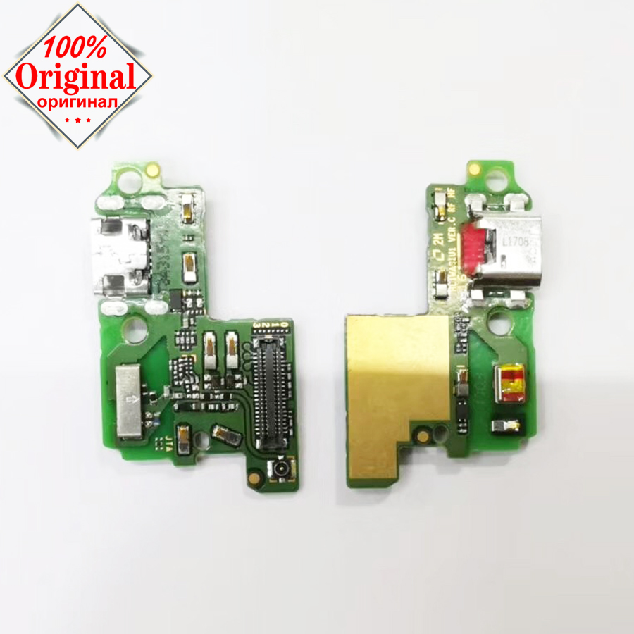 Original For Huawei P10 Lite Smartphone Charging Port Board Mobile Phone Flex Cables Replacement Repair Part USB Board Charger