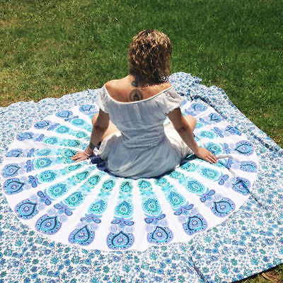 210x150cm Portable Movable Boho India Mandala Chiffon Tapestry Wall Hanging Bed Manta Beach Towel