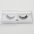 Visofree Mink False Eyelashes Classic Collection Upper Lashes Natural & Lightweight Mink Lashes 1 pair Glitter Packaging A13