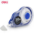 Deli Plastic Correction Tape 30m length Normal Office & School Supplies 5mm*30m Tape Roller Material Cute Correction Stationery