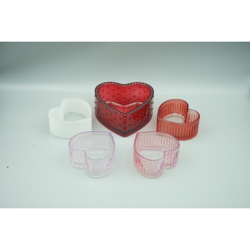 Heart design candle holders