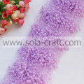 3+8MM Light Purple ABS Pearl Beaded Garland For Decoration