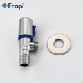 Frap Universal Triangle Valve Angle Valve Bathroom Accessories Electroplate Filling Valves for Toilet Water Heater F7303