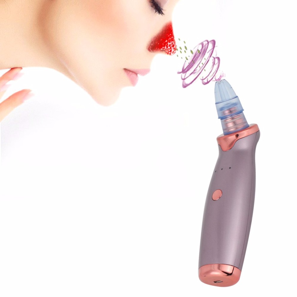 Electric Facial Vacuum Pore Cleaner Acne Blackhead Removal Extractor Machine USB Rechargeable Spot Cleaner Beauty Skin Care Tool