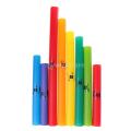Finest Plastic Colorful Music Tuned 8-notes C Major Diatonic Scale Set C' D E F G A B C'' Stringed Instruments Parts Accessorie