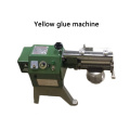 TY-206C Yellow Glue Machine 300mm Desktop Leather Applicator Sealed Speed Regulating Glue Machine 90V Electric Gluing Machine