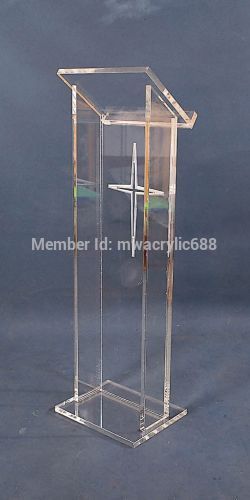 pulpit furniture Free Shipping Hot Sell Deluxe Cheap Clear Acrylic Lectern,acrylic podium acrylic podium plexiglass