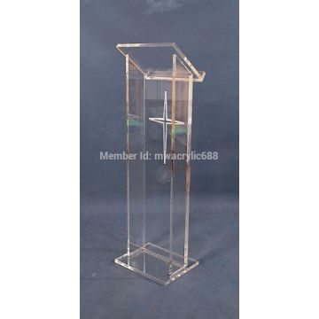 pulpit furniture Free Shipping Hot Sell Deluxe Cheap Clear Acrylic Lectern,acrylic podium acrylic podium plexiglass