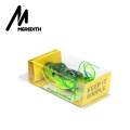 MEREDITH Popper Frog 11.7g 5.3cm Frog Lures Soft Baits For Snakehead Bass Lures Frog Fishing Floating Topwater