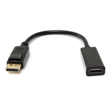 Wholesales DP Display Port Male To HDMI Female Cable Converter Adapter Connectors Power Cords Extension Cords