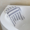 High Quality Fabric Pillow Bath Cushion Non-Slip Suction Sups Comfortable Head Rest Anti Mold Quick Dry Mesh Bathtub Head Holder