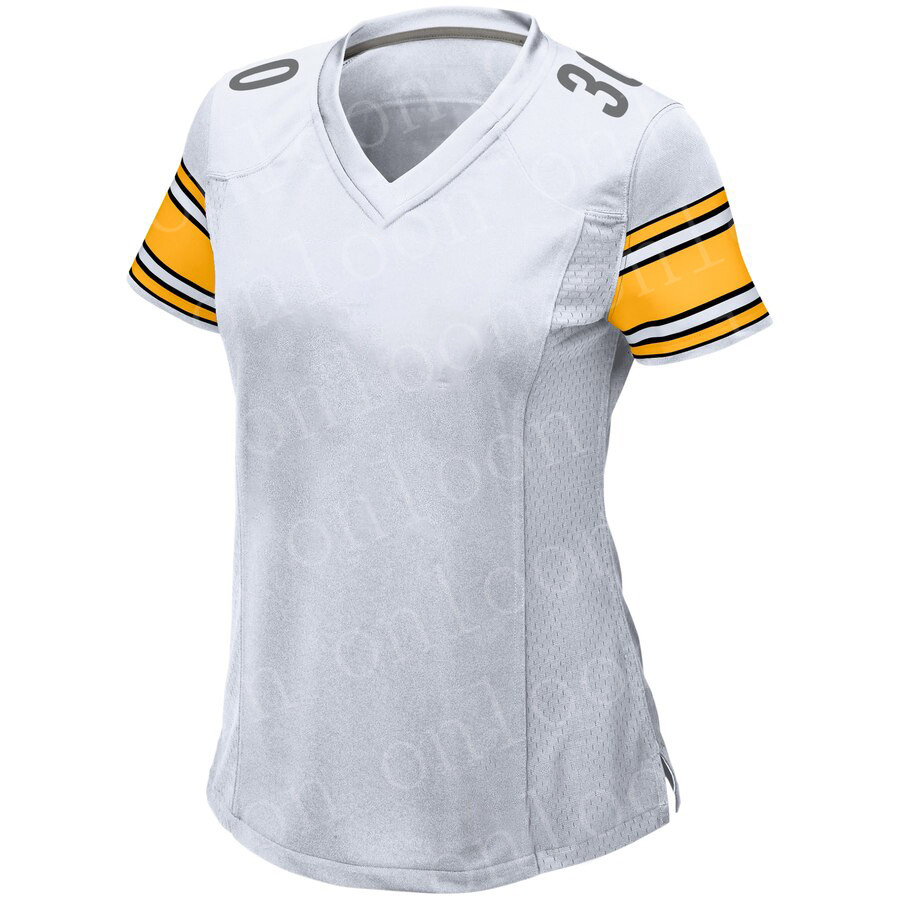 Womens American Football Pittsburgh Sport fans Wear James Conner Minkah Fitzpatrick Jerome Bettis Bradshaw Troy Polamalu Jerseys