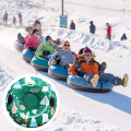 Skiing Snow Tube Sleigh Tubing Cheesecake Winter Inflatable Ski Circle Children Adult Ski Ring Skiing Thickened Floated Sled