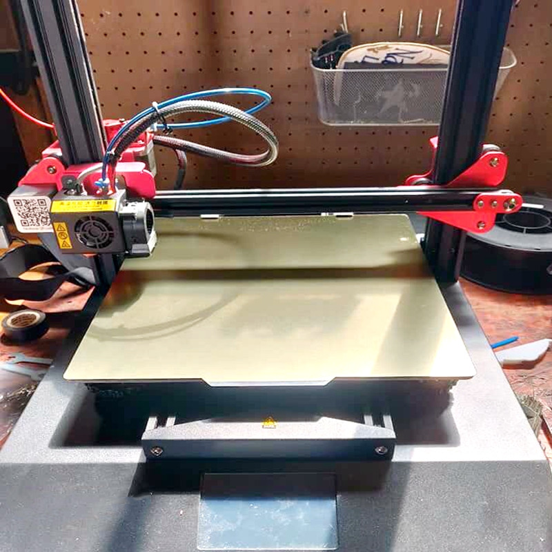 ENERGETIC New Custom 250x250mm Removal Spring Steel Sheet applied PEI Printing Platform+Magnetic Base for Voron 3D Printer Bed