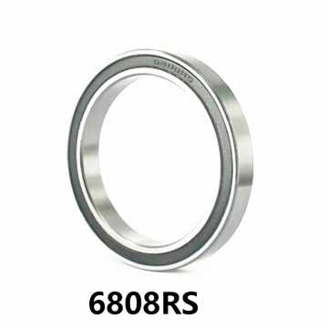 1pcs/lot 6808RS Deep Groove Ball Bearing 6808-RS 6808RS 40*52*7mm 40*52*7 High Quality Bearing Steel Material