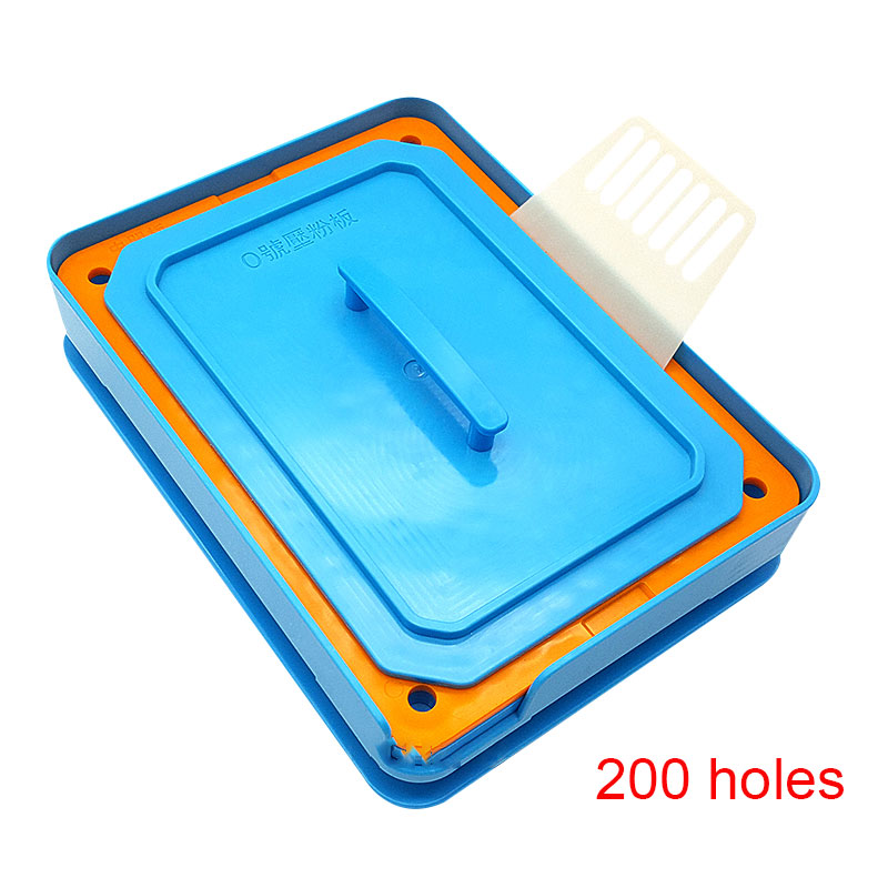Manual #0 hole ABS Blue Capsule Filling Plate Filling Machine Capsule