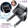 1pcs Hair Clipper Comb for Philips HC9450 HC7460 HC9490 HC9452 HC7462 Hair Trimmer 1-7mm Replacement Comb