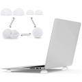 4pcs/set Portable Silicone Notebook Tablet PC Cooling Feet Laptop Cooler Ball Heightening Foot Pad Holder Stand 0.6-1cm