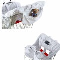 2 In 1 Washable Folding Baby Shopping Cart Cover Warm Children Supermarket Cart Covers Highchair Seat Car Purchase Protector