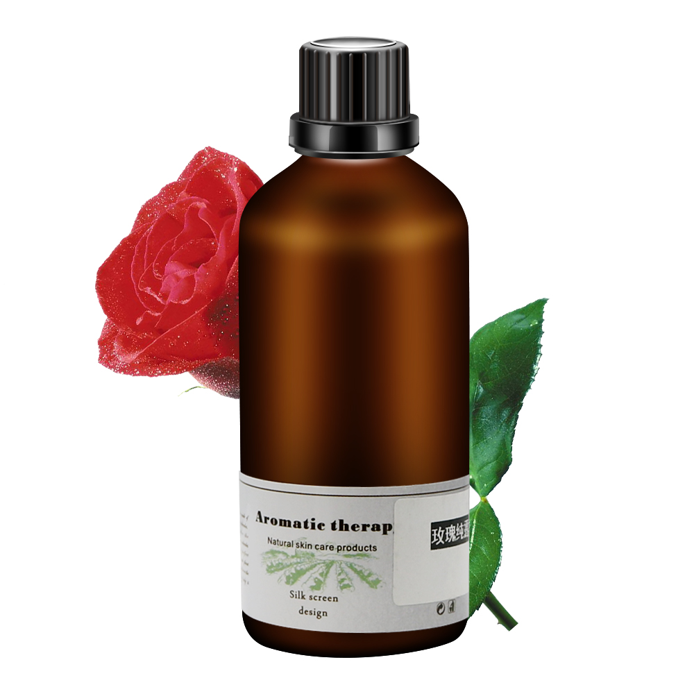 Natural Rose Damask Hydrosol 100ml Brighten Whitening Moisturizing Hydrating Rose Water Essence Anti-wrinkle Anti-Aging For Face
