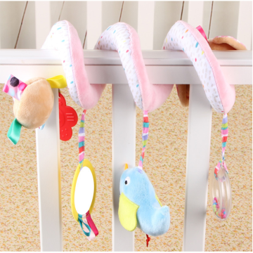 Newborn Baby Toys 0-12 Months Mobile Bed Stuffed Stroller Toys Lovely Unicorn Padded Play Hanging Toys Baby Rattles Two Styles