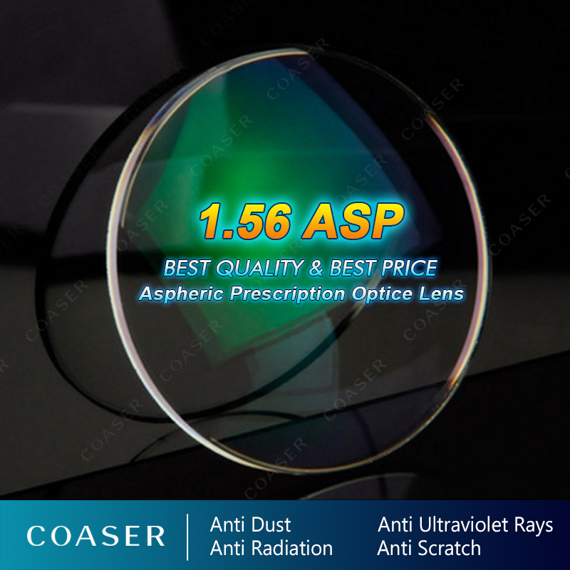 Glasses Lenses Index 1.56 Lens prescription optical lenses myopia presbyopia to eye clear Lens CR39 computer Eyeglasses lentes