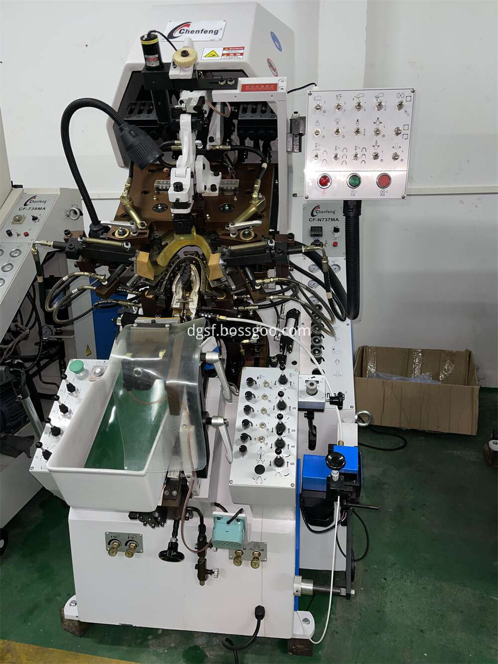 Used Automatic Cementing Toe Lasting Machine