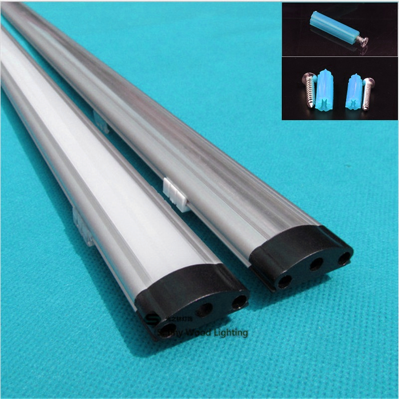 5-30PCS 40inch 1m led bar light , 12mm pcb led aluminium profile matte clear cover, aluminium channel for rigid strip