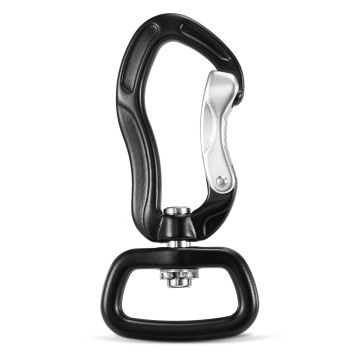 Swivel Carabiner Clip 360° Rotatable Spinner Carabiner Small Wire-gate Carabiner Rotational Hammock Hanging Clip Hook