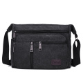Men Travel Bag Canvas Casual Men Shoulder Crossbody Outdoor Bags Mens Travel School Retro Zipper Shoulder Bag Good Qualtiy