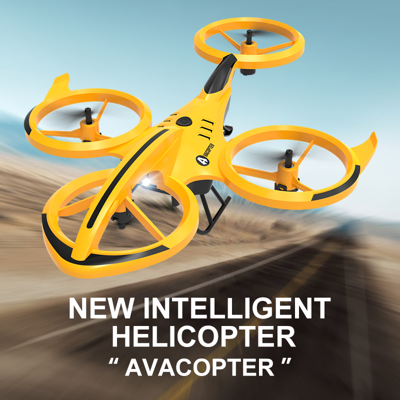 2020 New H853 RC Drone Quadcopter Stunt Remote Control Indoor frog Leaping Flight Flip Throw Launch Flight Helicopter Kids Toy