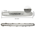 11.5/16 Inch Chainsaw Chain Saw or Bar Guide Change Angle Grinder Into Chain Saw Woodworking Tool Wood Cutting Chainsaw Parts