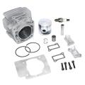 51MM Cylinder Piston Kit for Husqvarna 75.6cc Backpack Blower 580BFS 578BTF 580BTS 578385001