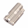 COHIBA Gas Lighter Metal 4 Windproof Flame Torch Cigar Lighter Pocket Cigarette Lighters Butane W/ Gift Box