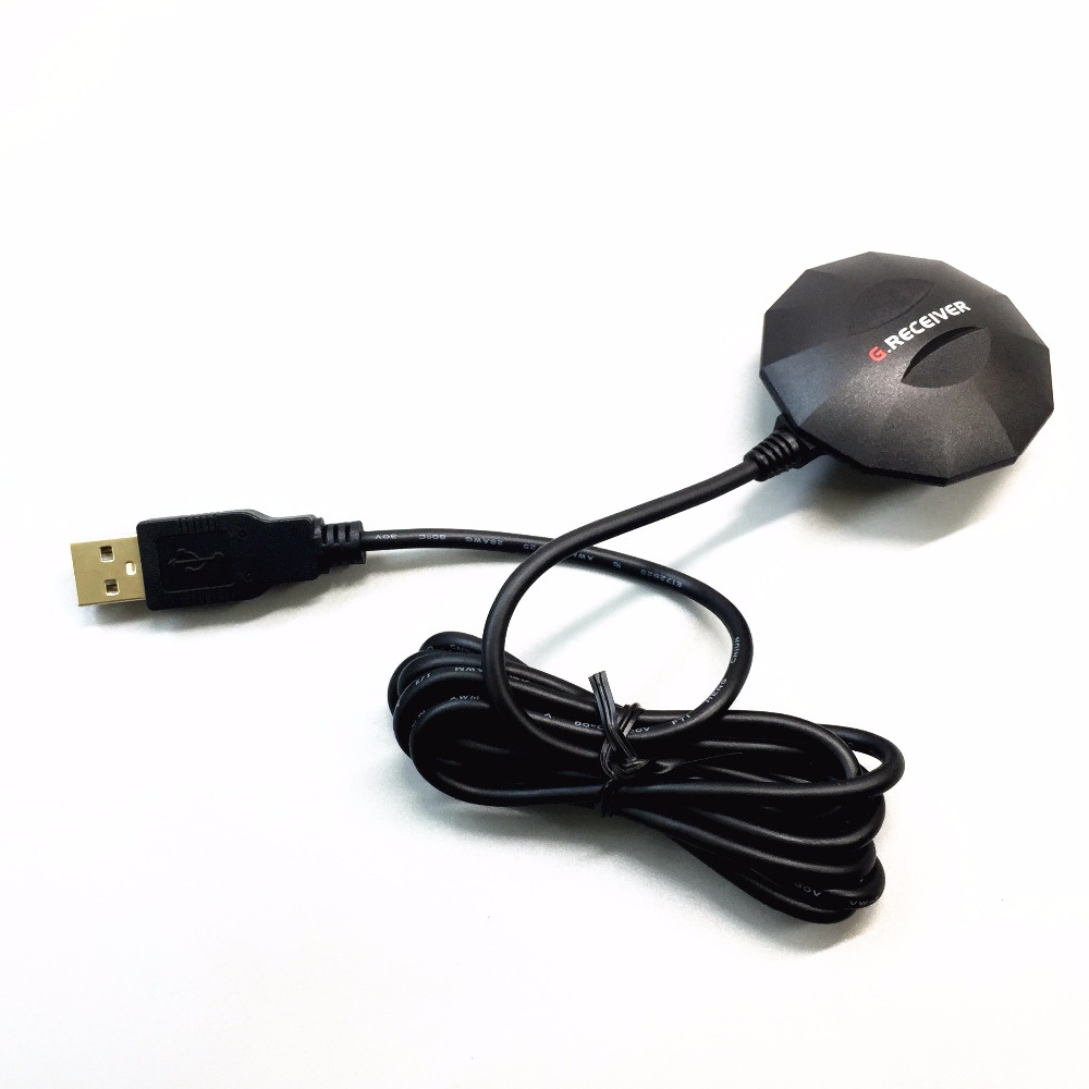 USB GPS GLONASS BDS receiver USB module chip GNSS receiver antenna, replac BU353S4, dual USB protocol 0183NMEA