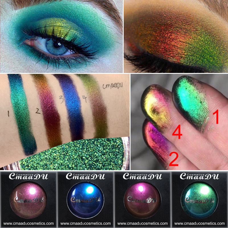 CmaaDu New Charming Glitter Diamond Eyeshadow 9 Color Palette Make up Palette Shimmer Pigmented Eye Shadow Dropshipping TSLM1