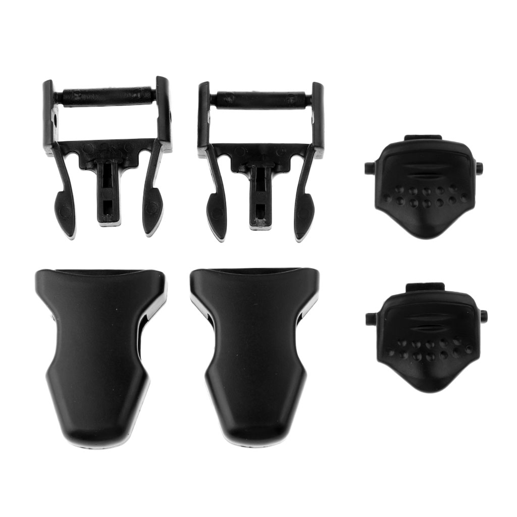 2 Pieces Strong Plastic Scuba Diving Swim Fin Flippers Strap Buckles Replacement Parts for Scuba Diving Snorkeling Swimming
