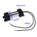 1 Pcs 12V 100W Heating Element Radiator Ventilation Thermostat Ptc Heater Electric Heating Solid And Gas Surface Insulation
