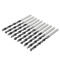10pcs 75mm Length Woodworking Drills with Center Point 4mm Diam Twist Drill Bits for Drilling Wood