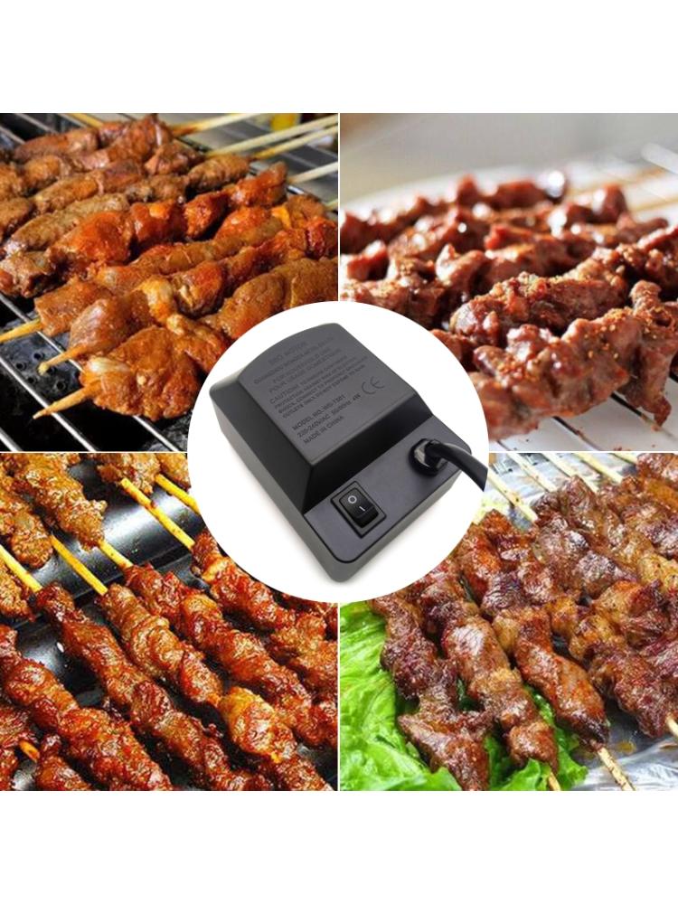 Electric Barbecue Rotisserie Motor Universal BBQ Grill 2.5-3rpm Rotary Speed QX2E