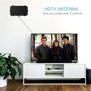 Indoor HD Signal Amplifier Digital TV Antenna HDTV 50 Miles Long Range Hq Hdtv