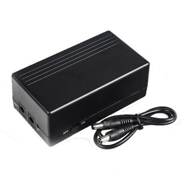 12V1A 14.8W Multipurpose Mini UPS Battery Backup Security Standby Power Power Supply Uninterruptible Power Supply Smart
