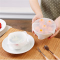 Kitchen Accessories 3Pc Kitchen Gadget Silicone Fruit Wraps Seal Cover Stretch Cling Film Fruit Food Fresh Keep for Kitchen-S
