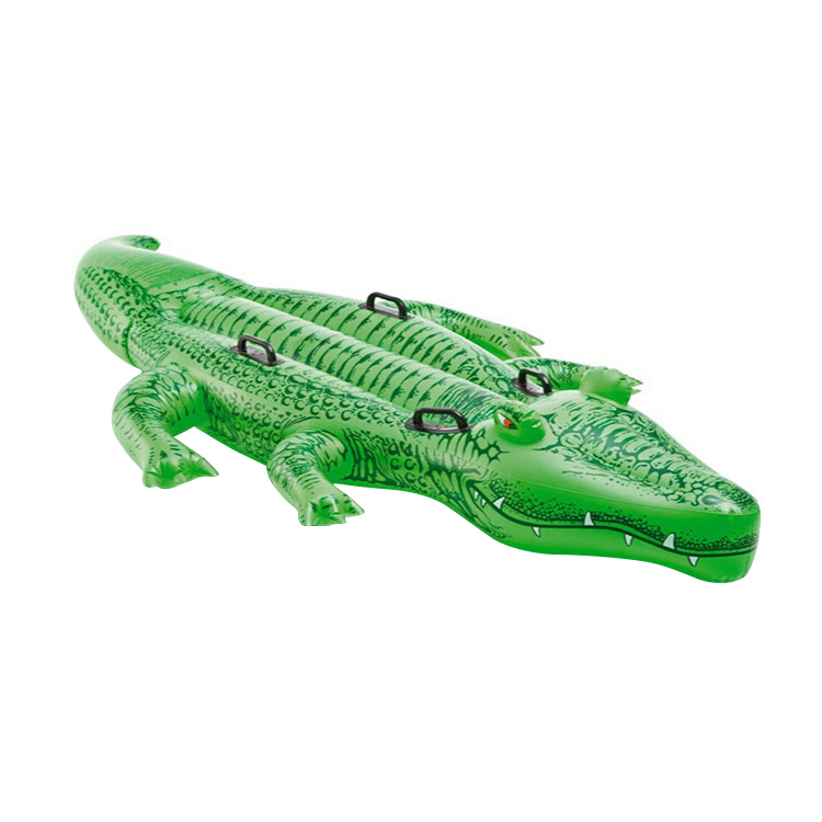 Wholesale New Inflatable Crocodile Rider Swimming Pool Float 5