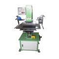 Pneumatic hot stamping machine with slide table