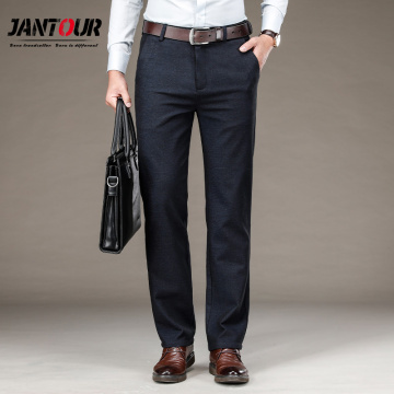 Men Suit Pants Autumn Winter Men Dress Pants Straight Business office trousers Mens Formal Pants Classic Male pantalon hombre 40