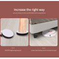 4pcs Newest High Qulity Carbon Steel Table Leg Increase Pad Thicken Increase Sofa Table Leg Pad For Furniture And Electrical