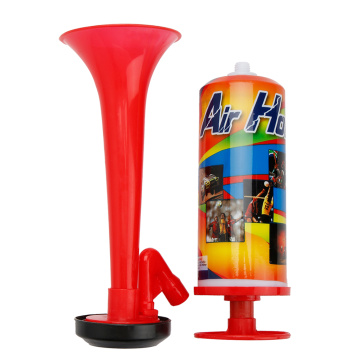 Plastic Air Horn Hand Pump Boat Safety Horns Sports Events Horn for Football Festival Cheering Celebrating Marine