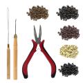 Micro Hair Extension Rings Beads Hair Extension Pliers For Fusion Capsule Hair Keratin Glue Remove Remover Hair Extension Tools