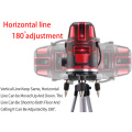 5Lines 6points Outdoor Laser Level Self-Leveling 360 rotary Cross Line Lazer Level Tool slash function